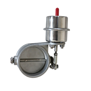 Stainless Steel 304 Exhaust Cutout with Normally Closed Style 