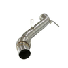 BMW 116d 118d 120d 123d 1 Series Stainless Steel 304+brushed Exhaust Downpipe