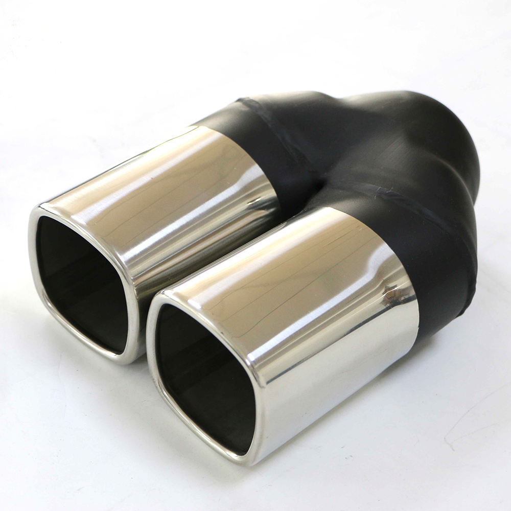Stainless Steel Black Painted Single Wall Exhaust Tip from China