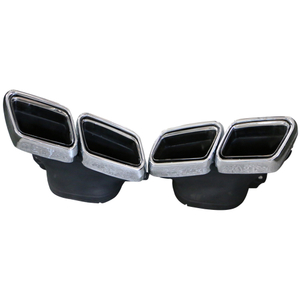 Benz W212 E-CLASS 2014 Black Mirror Polished Stainless Steel 304 Exhaust Tip