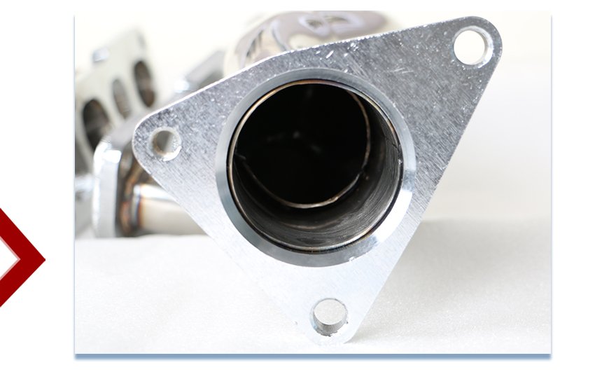 Stainless Steel 304 Mirror Polished Exhaust Header for CADILLAC from