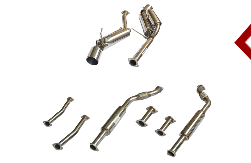 0307 350Z Stainless Steel Customizable Car Exhaust System from China