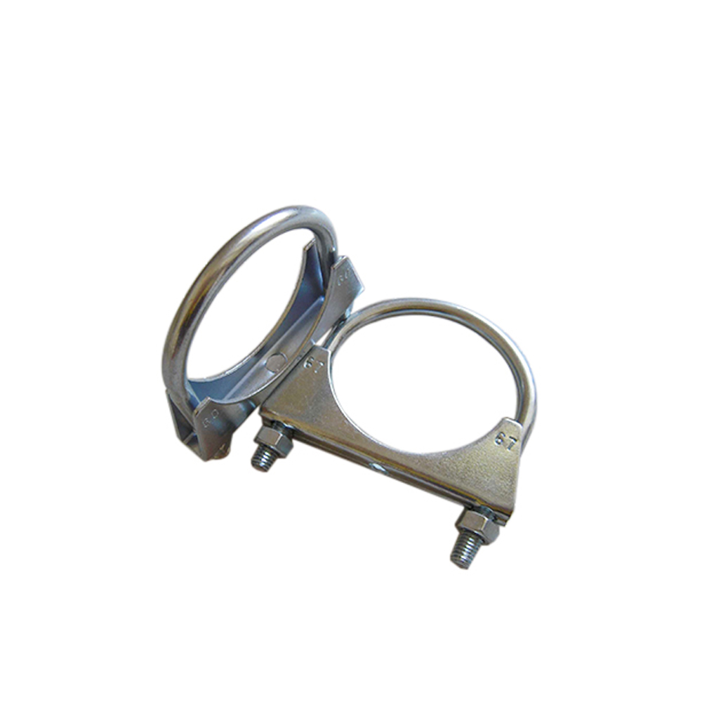 Universal Mild Steel Zinc Plating Universal Exhaust Clamp from China